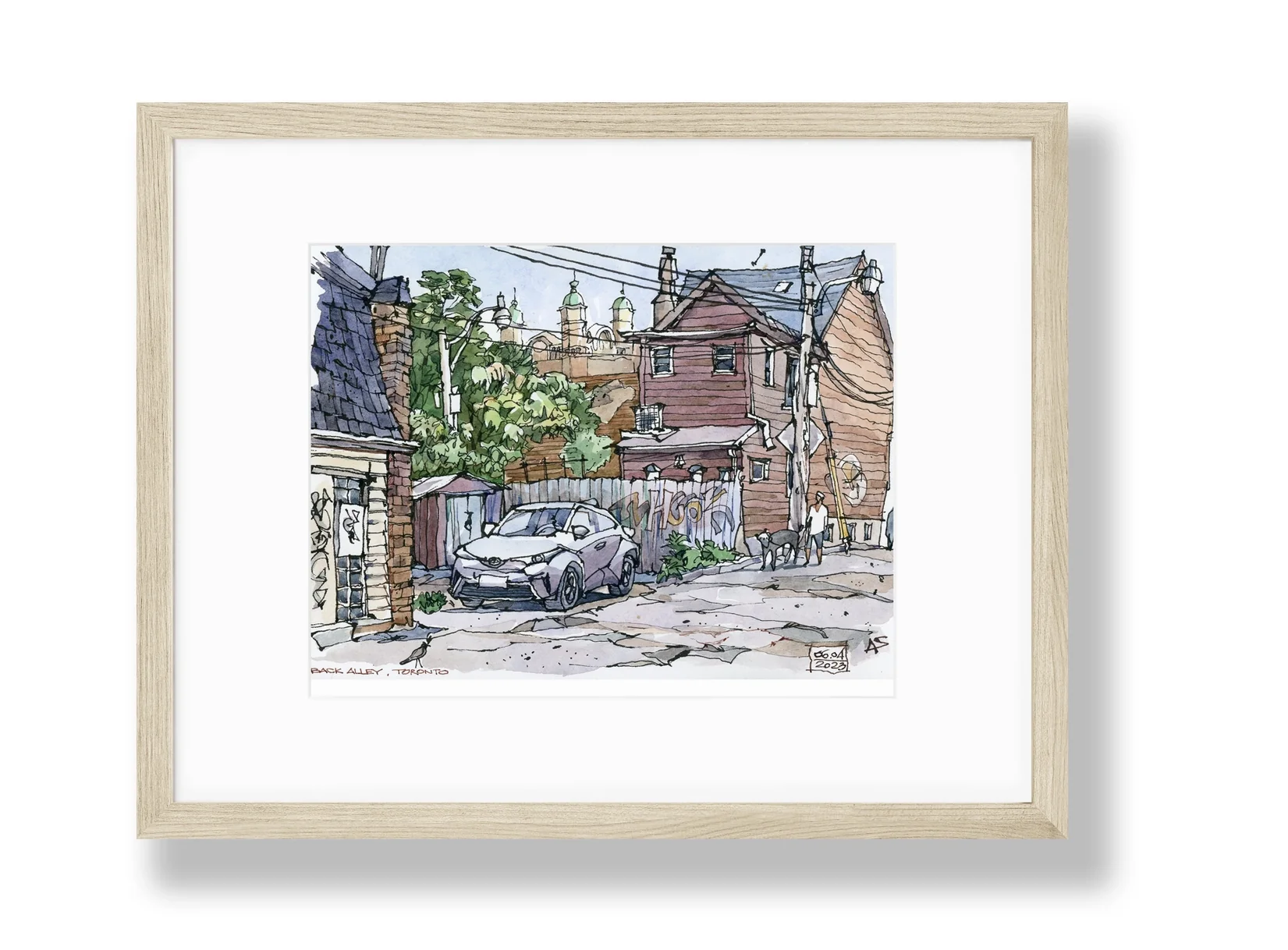 Back Alley Art Print