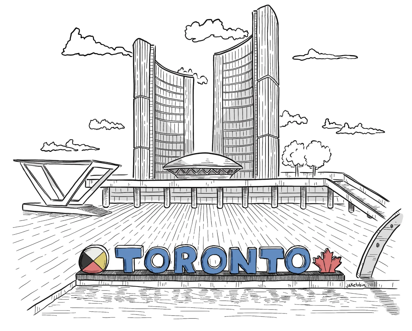 City Hall Art Print