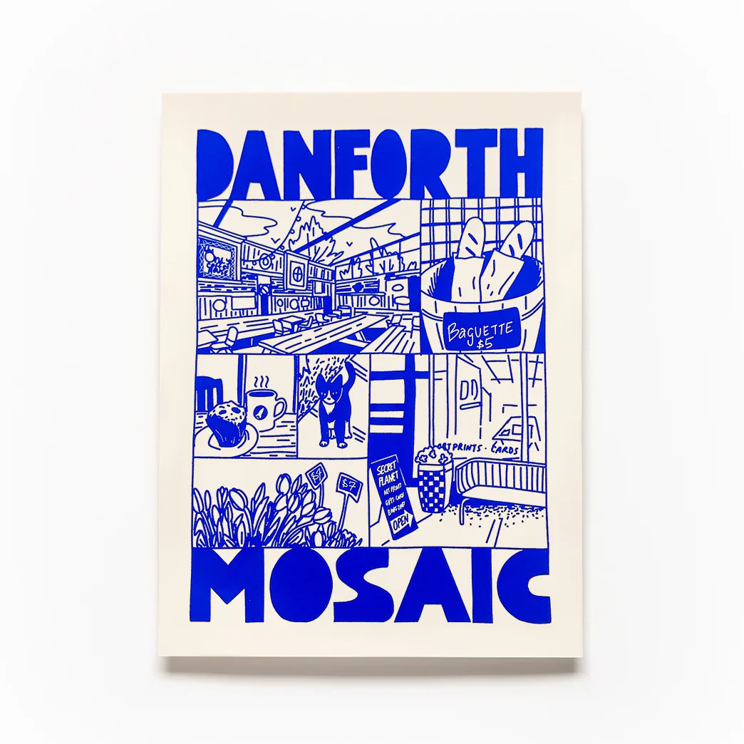 Danforth Mosaic Art Print