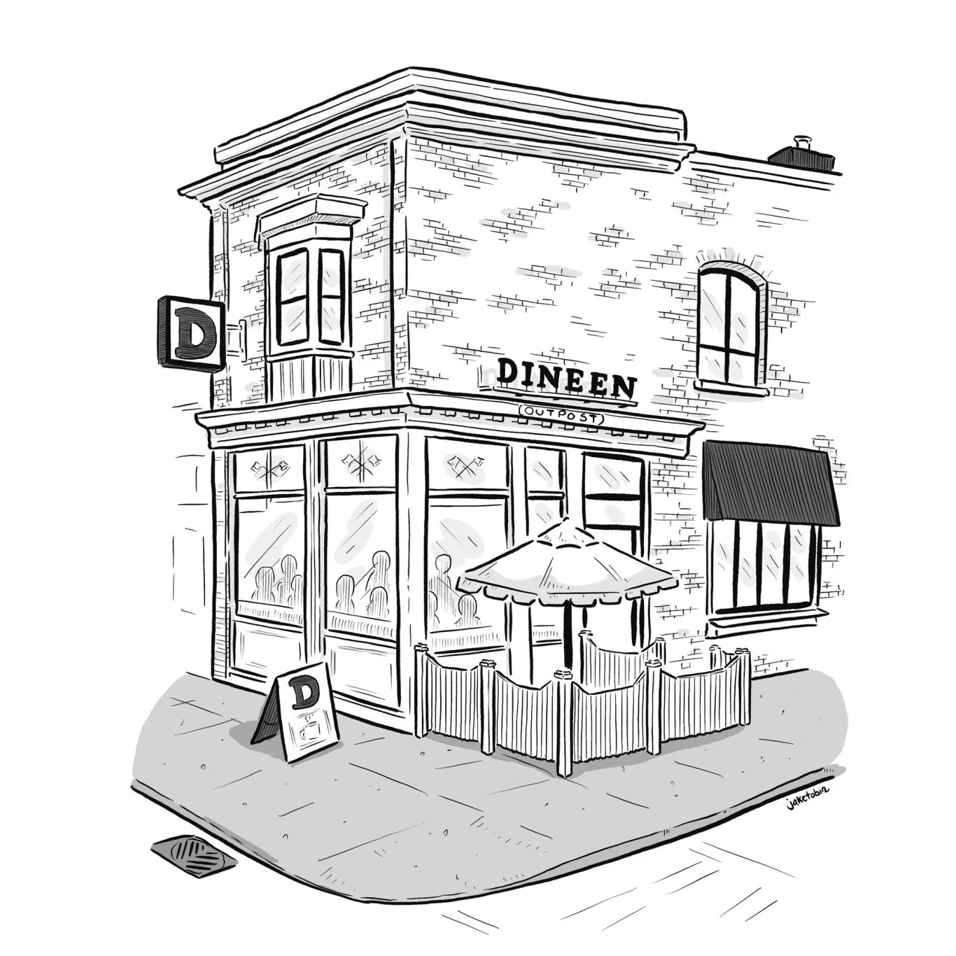 Dineen Outpost Art Print