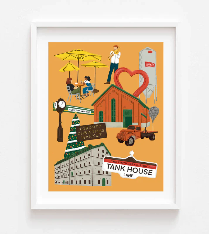Distillery District Icons Print - Image 2