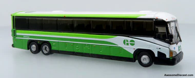 GO Transit Bus Diecast Model: MCI D4505 1:160 N-Scale