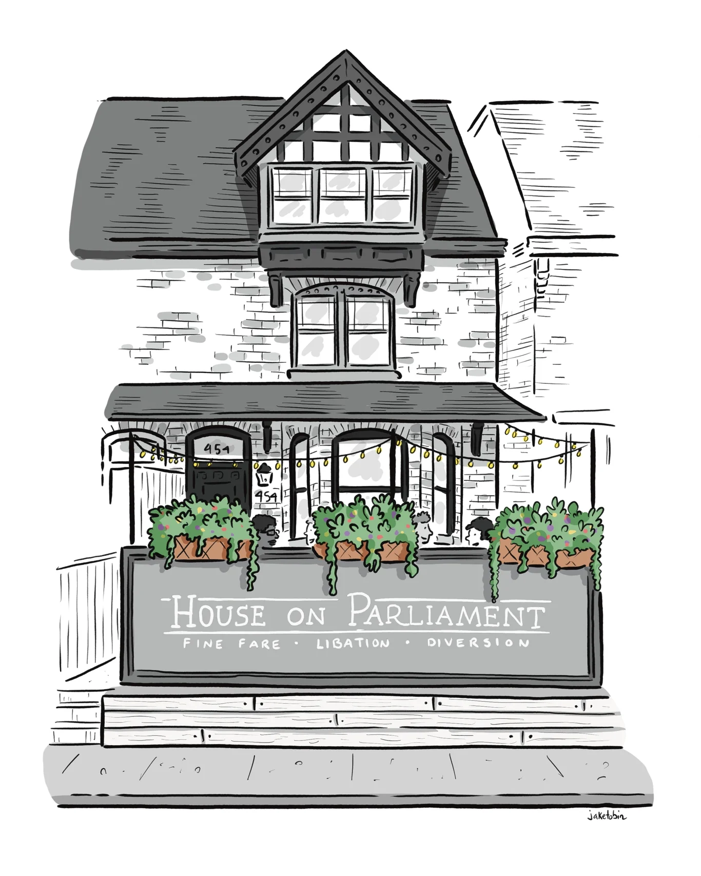 House on Parliament Art Print