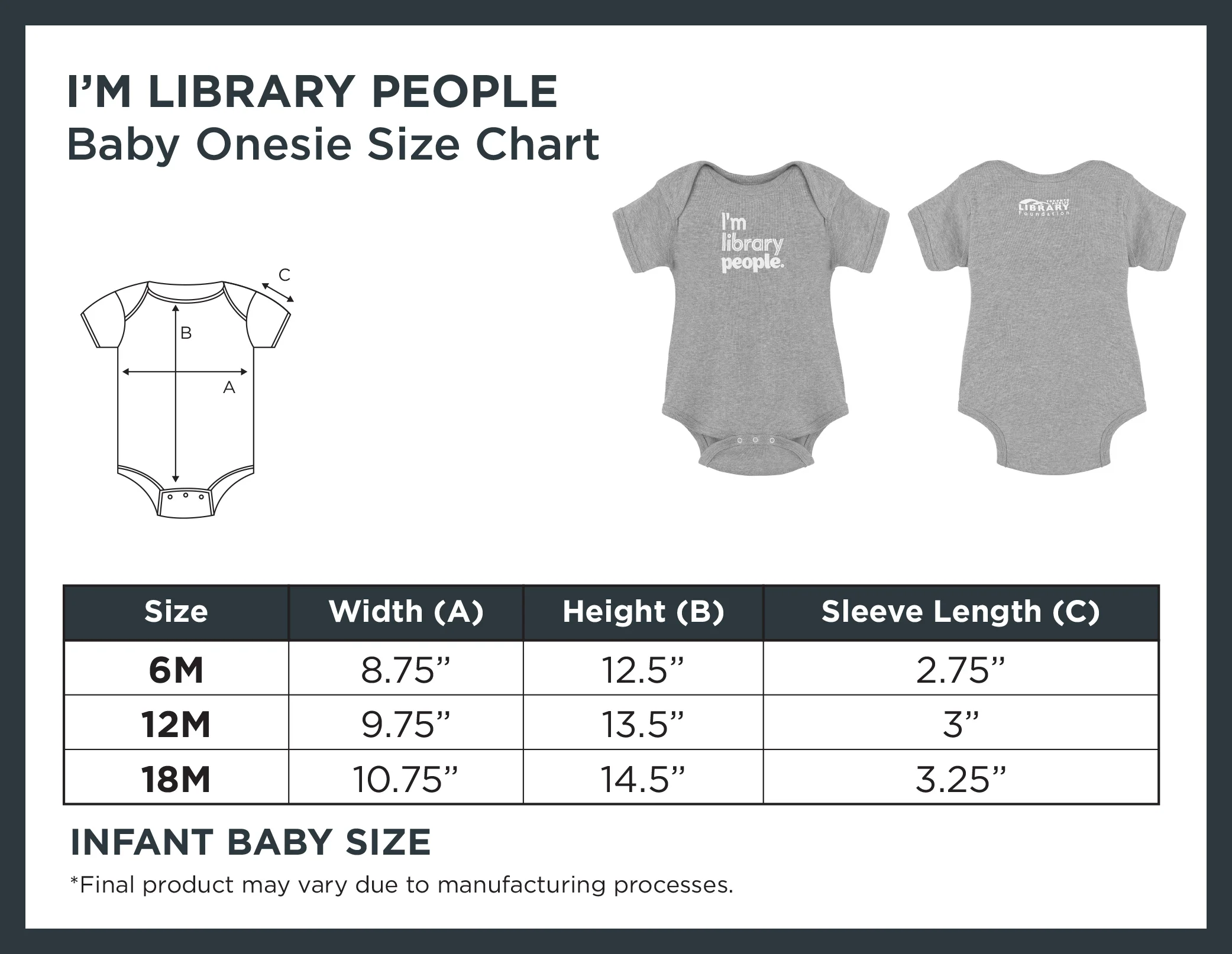 I'm Library People Onesie - Image 3