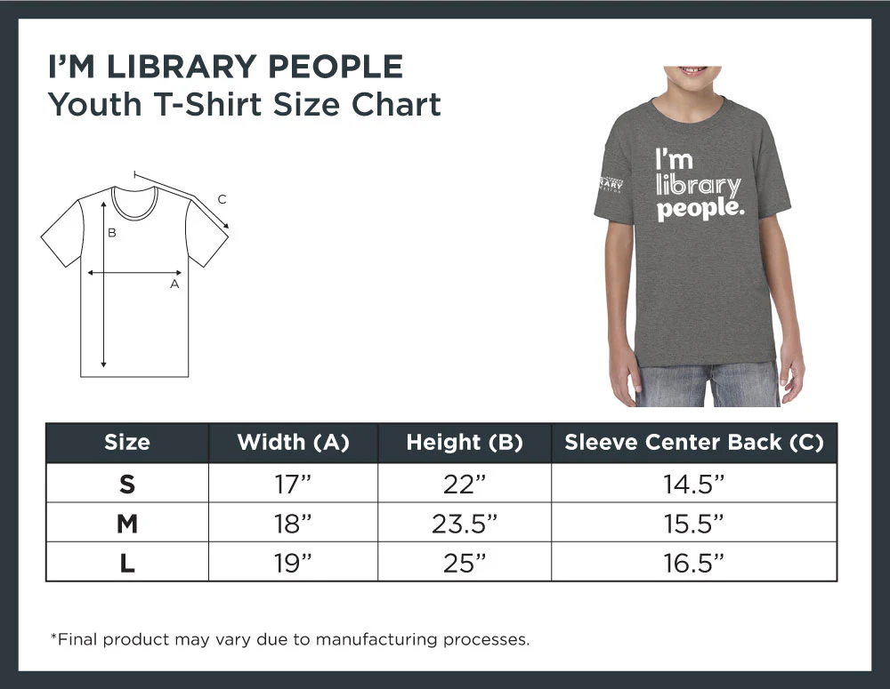 I'm Library People Youth T-shirt - Image 3