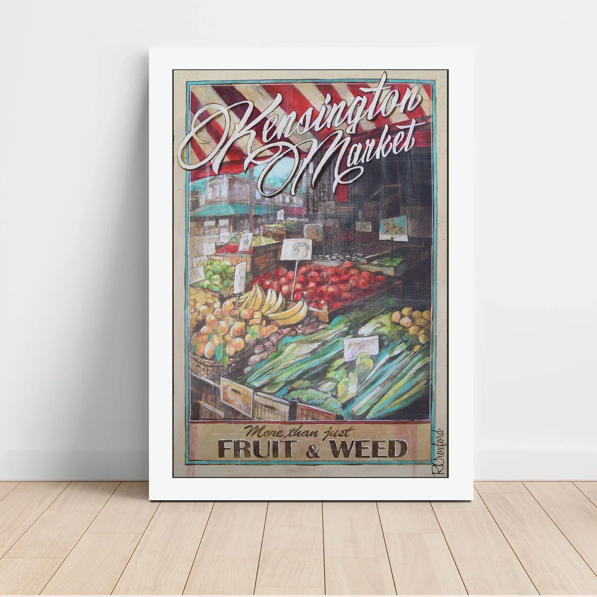 Kensington Market Art Print