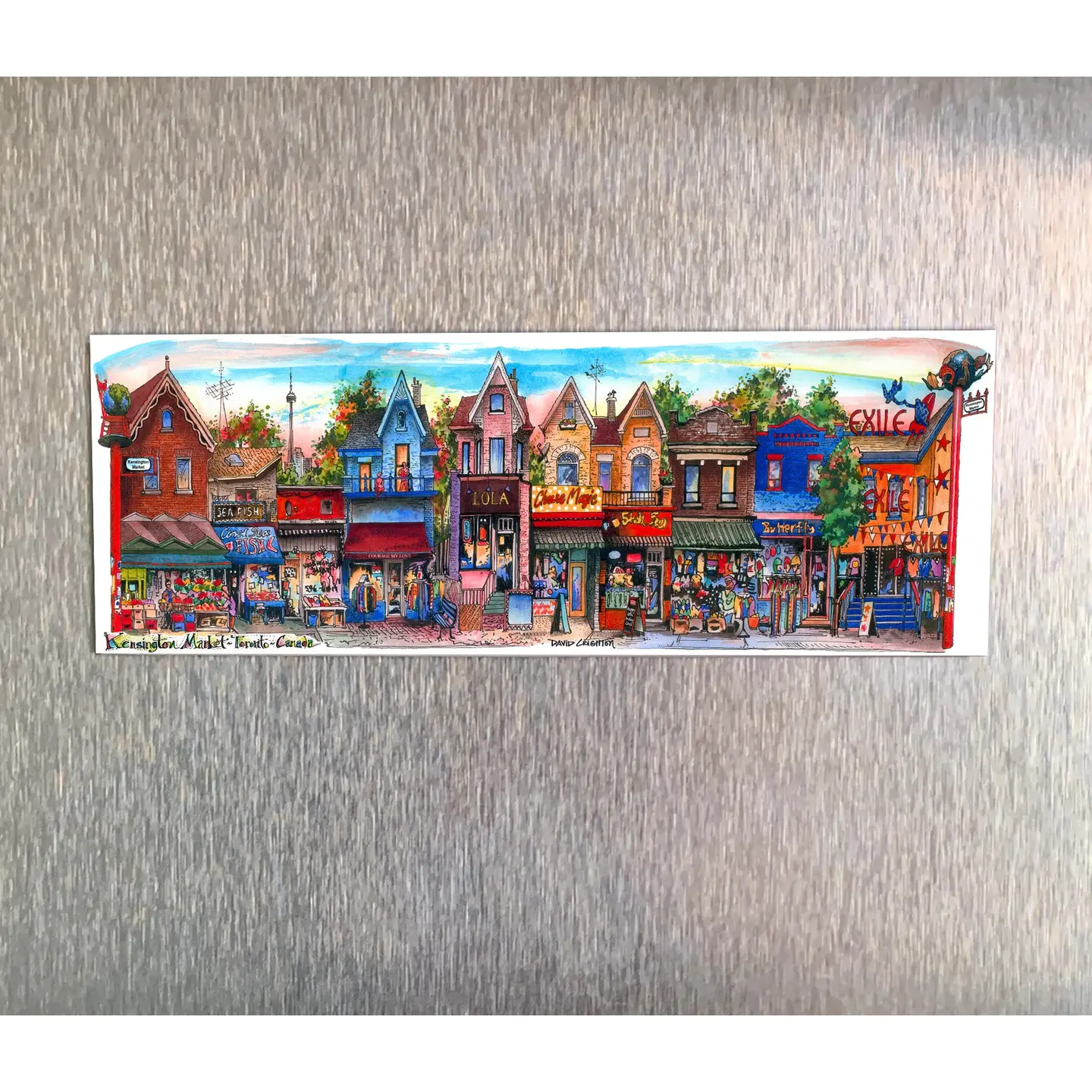 Kensington Market Streetscape Magnet