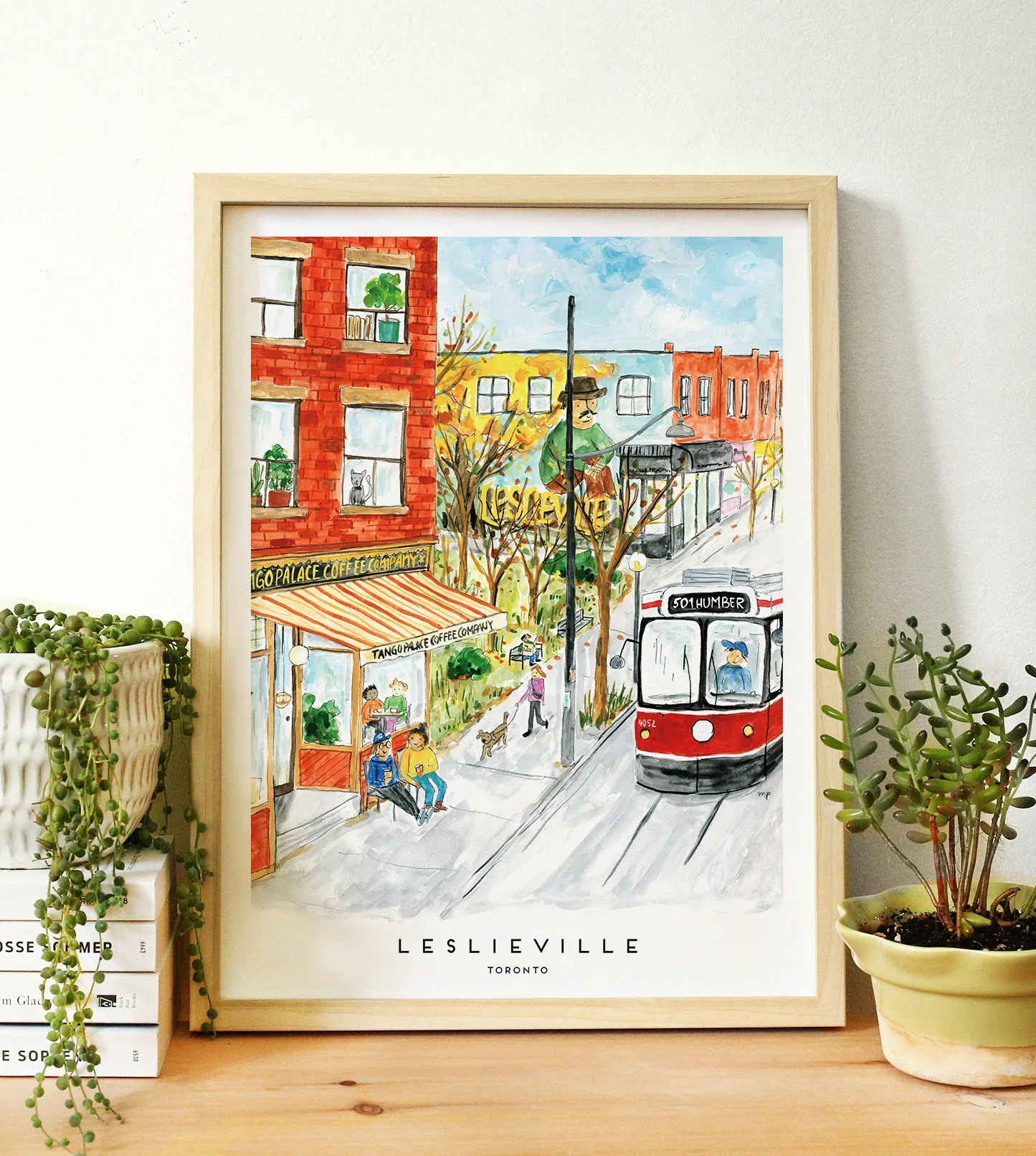 Leslieville Art Print (12"x16")