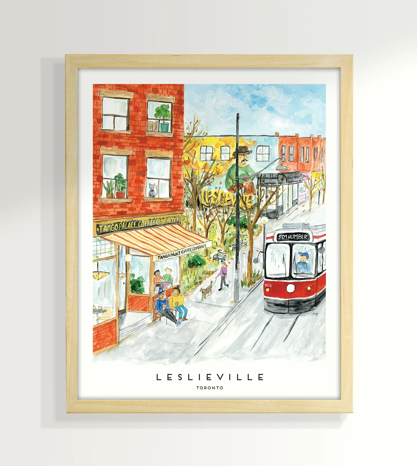 Leslieville Art Print (8"x10")