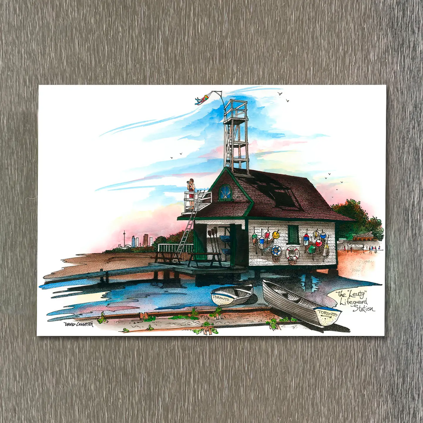 Leuty Lifeguard Station Magnet