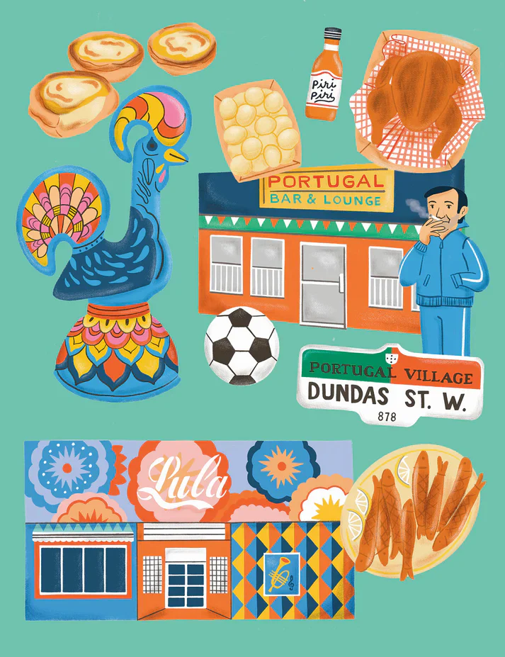 Little Portugal Icons Print