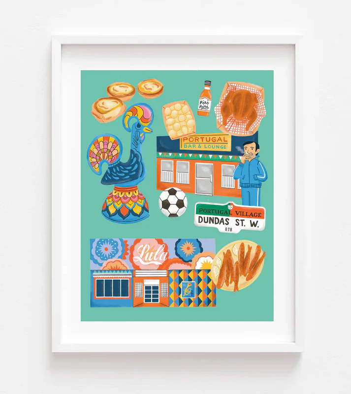 Little Portugal Icons Print - Image 2