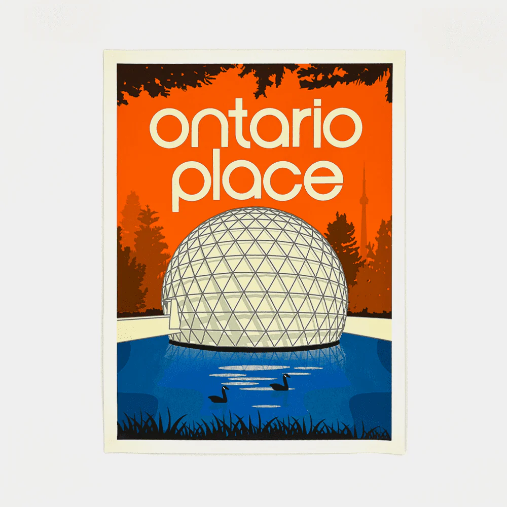 Ontario Place Cinesphere Art Print