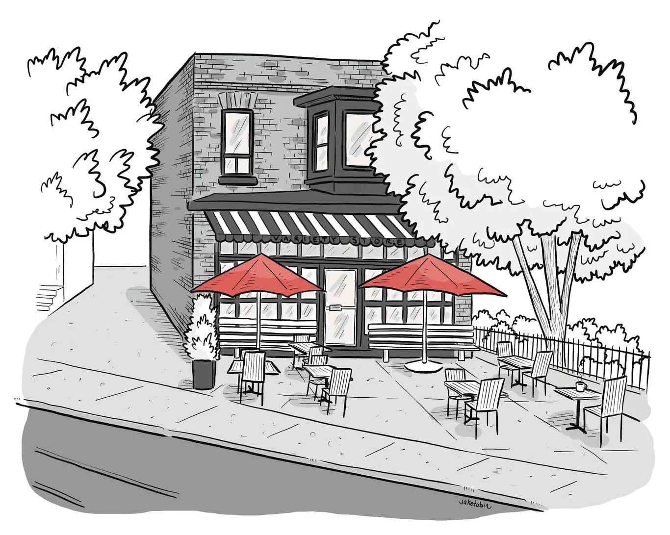 Rooster Coffee Riverdale Art Print - Image 2
