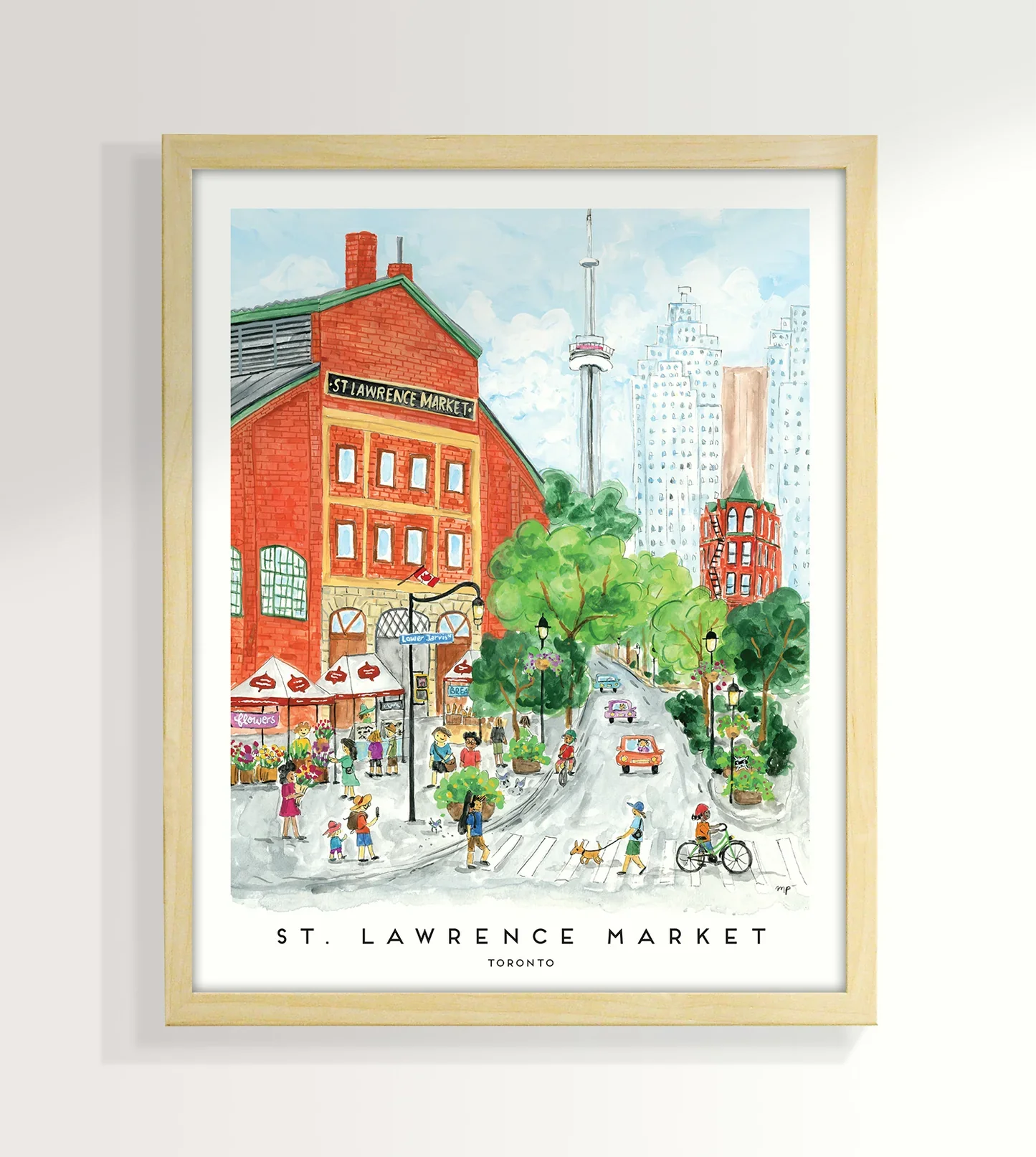St Lawrence Market Art Print (8"x10")