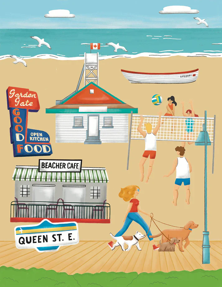 The Beaches Icons Print