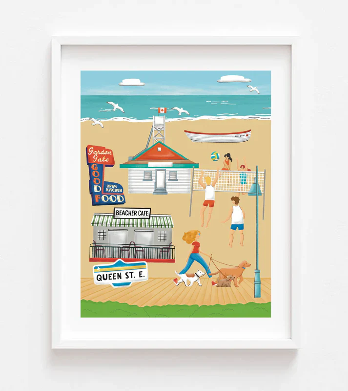 The Beaches Icons Print - Image 2