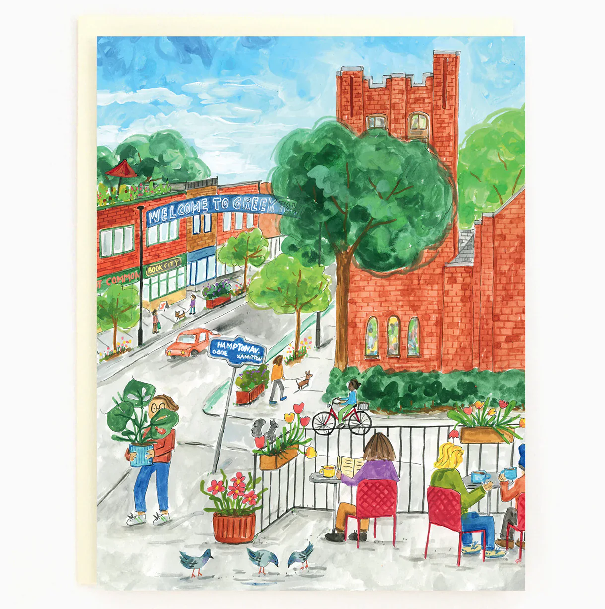 The Danforth Greeting Card