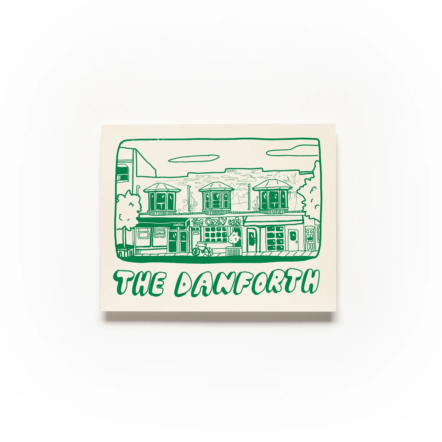 The Danforth screen-printed Art Print