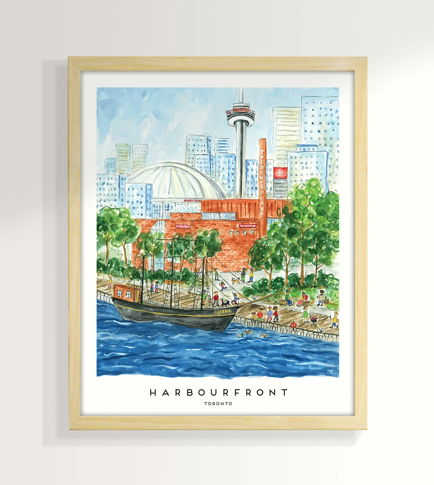 Harbourfront Art Print (8"x10")