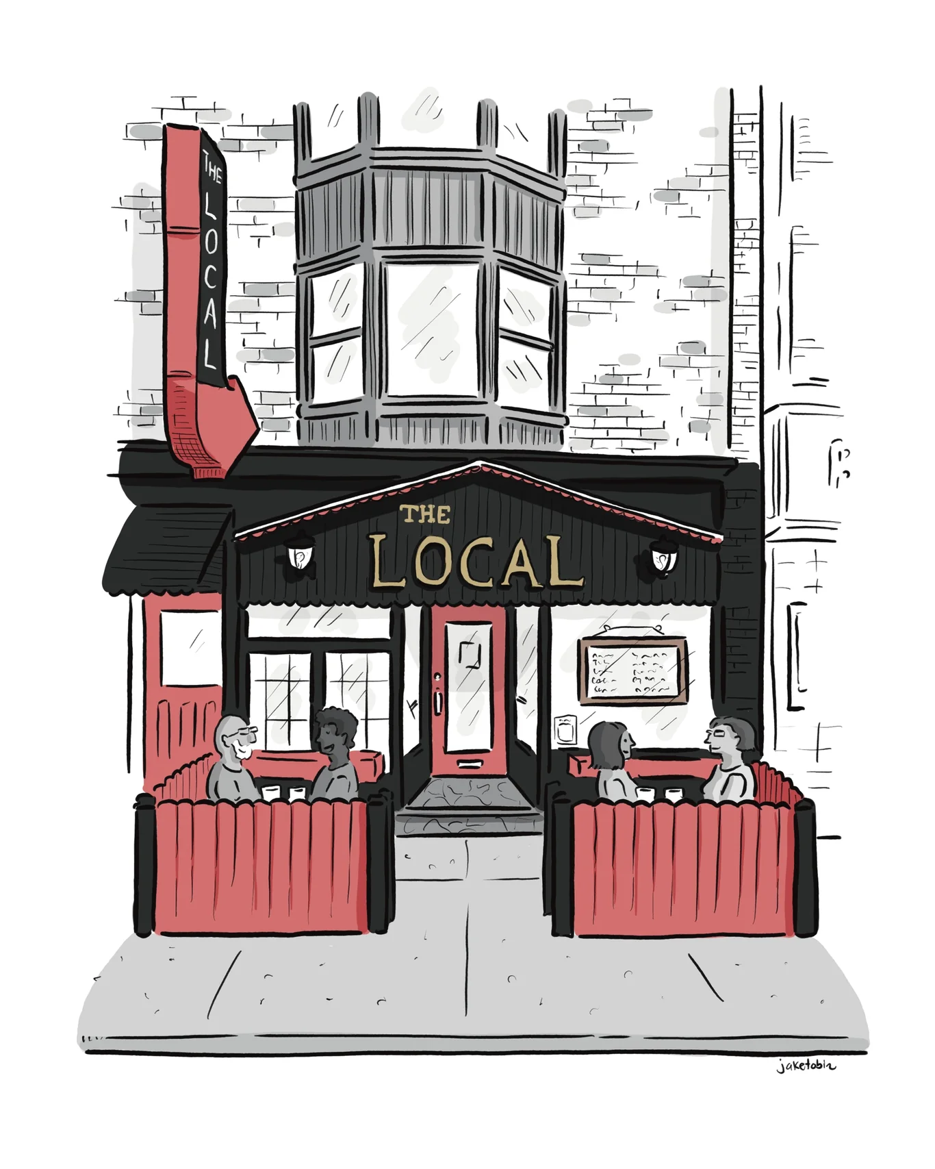 The Local Art Print