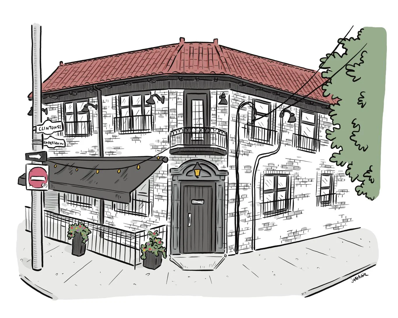 The Monarch Tavern Art Print