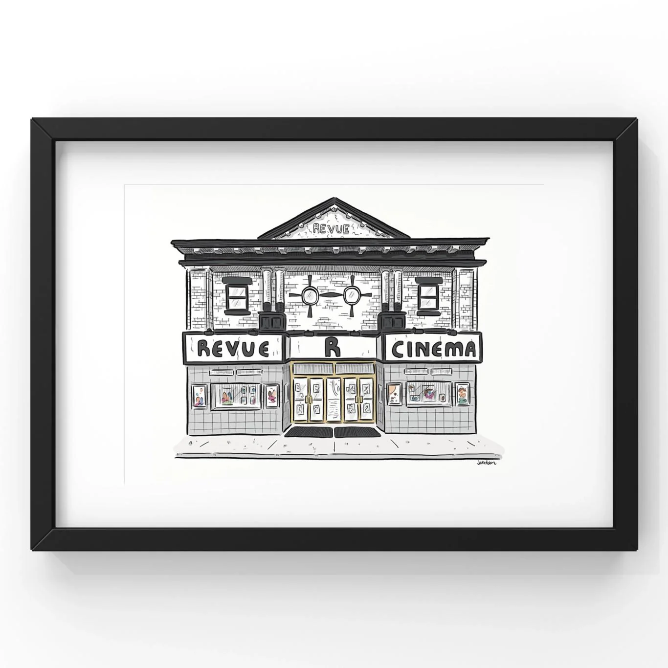 The Revue Art Print