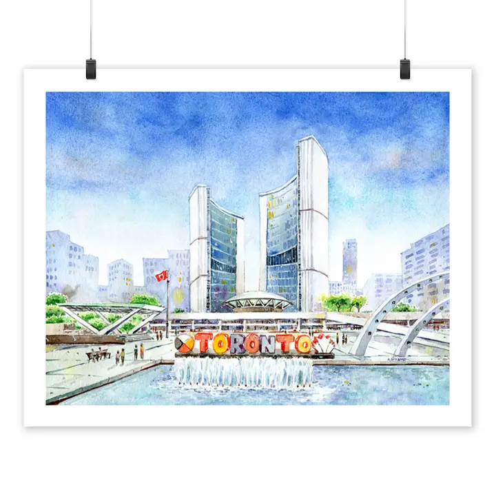 Toronto City Hall Fine Art Print