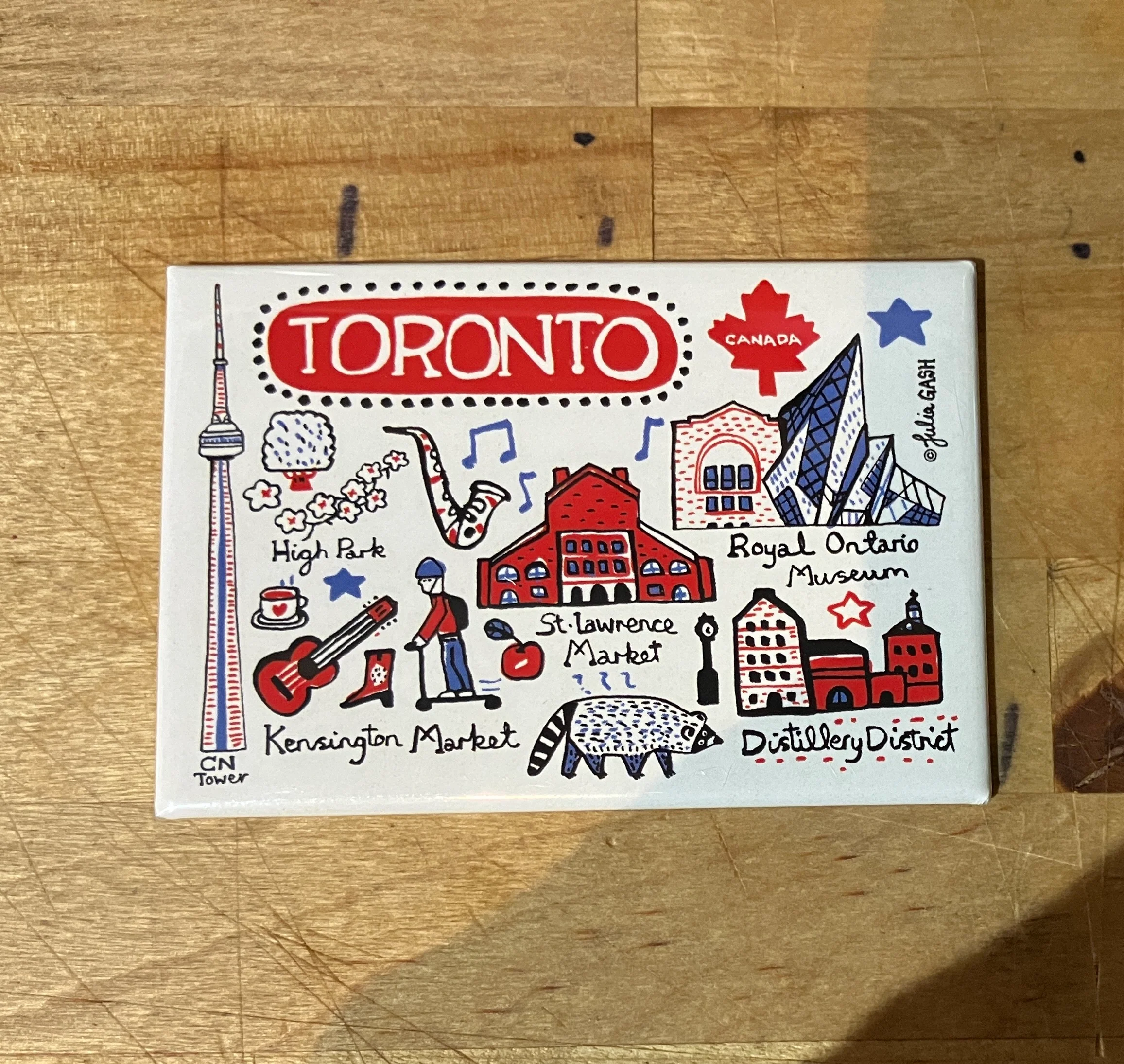 Toronto Cityscape Magnet