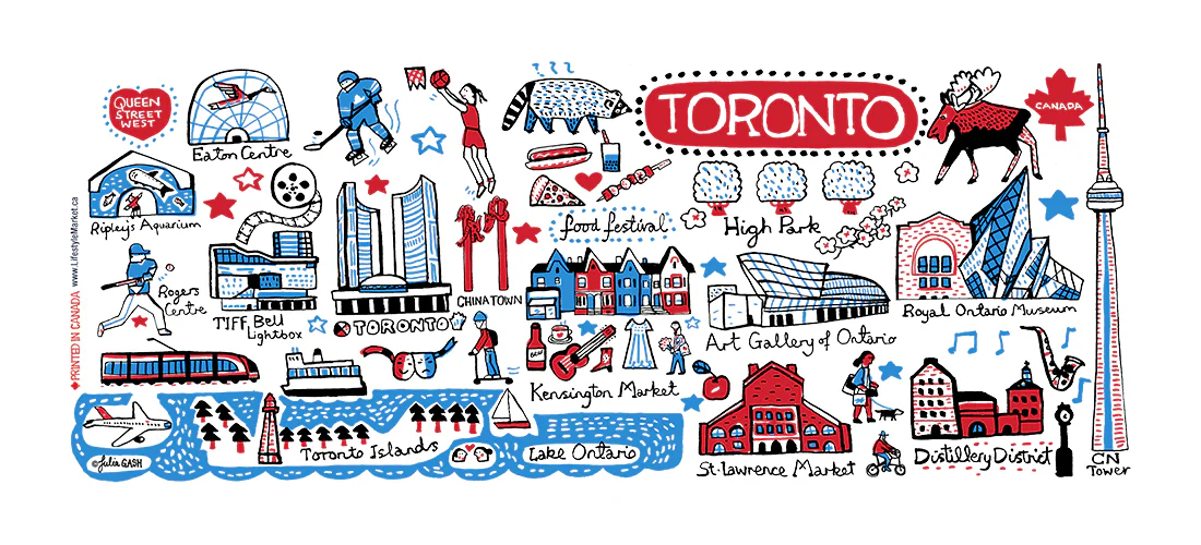 Toronto Cityscape Mug - Image 4