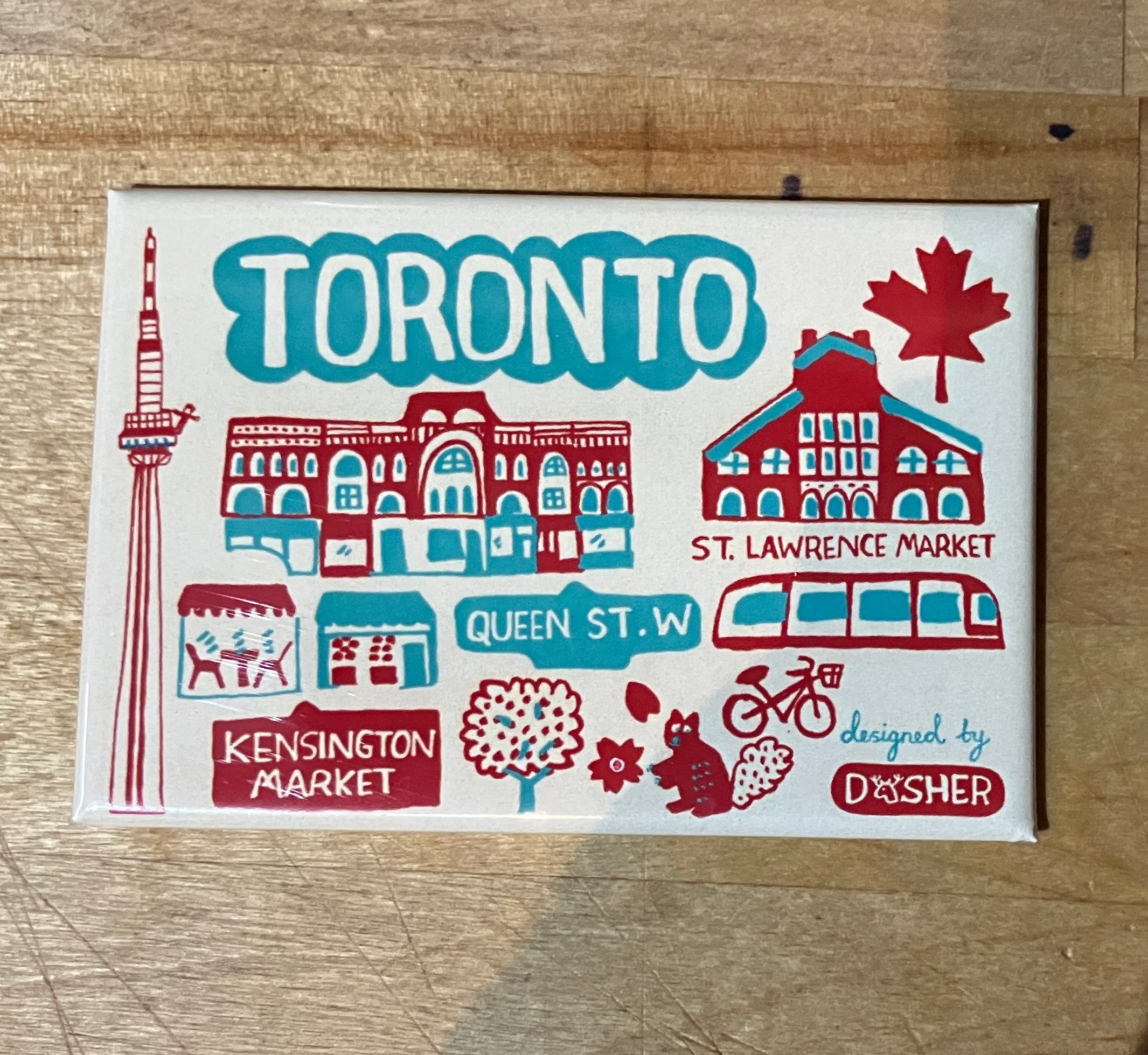 Toronto Illustrated Magnet