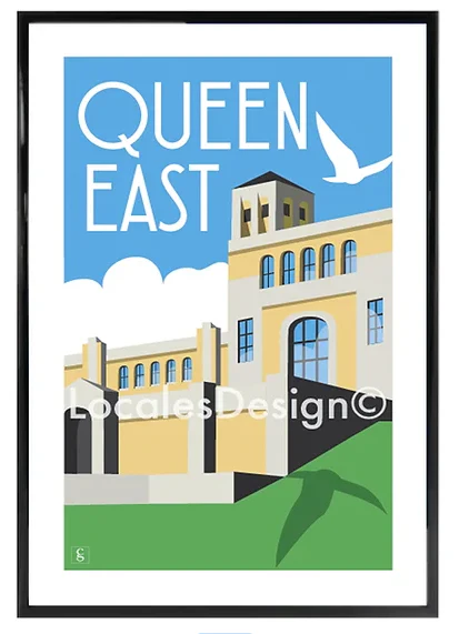 Toronto Queen East Neighbourhood Print