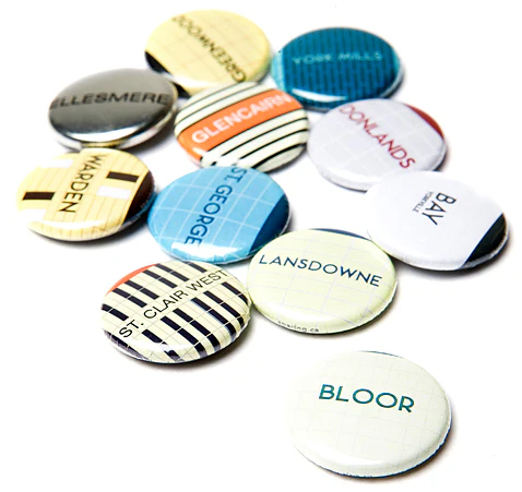 Toronto Subway Buttons: All Stations - Image 75