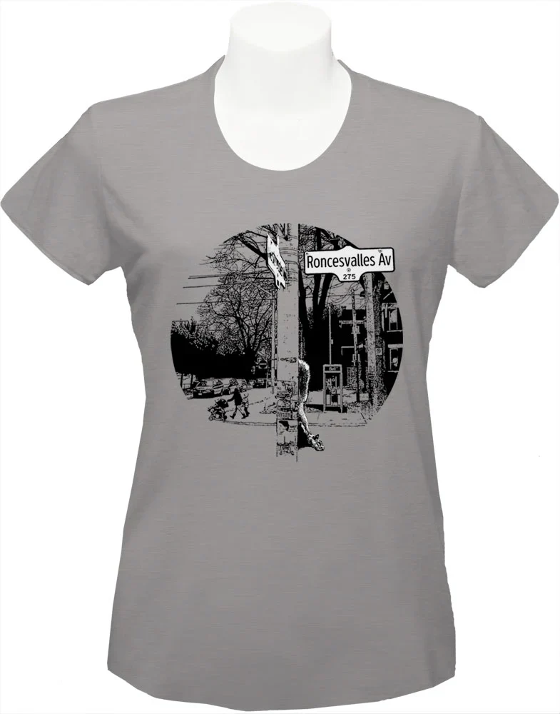Womens Roncesvalles T-shirt (Grey)